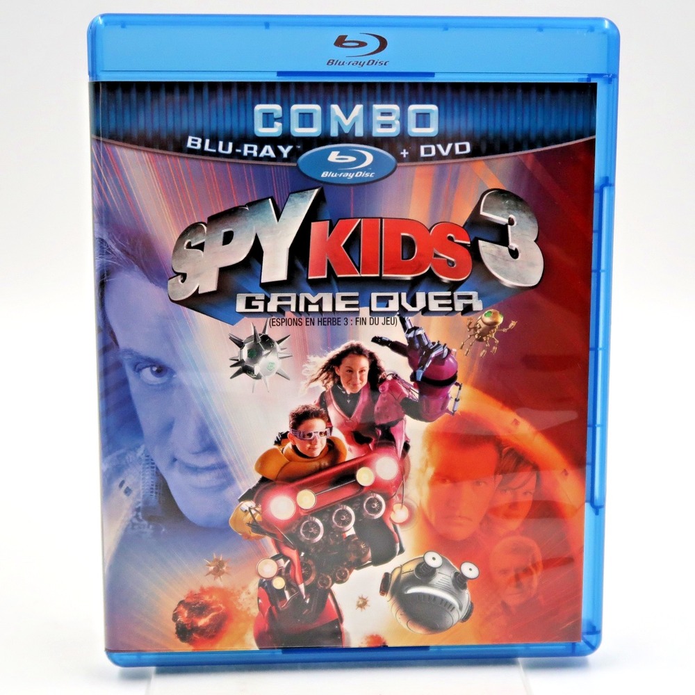 Spy Kids 3 Game Over Blu-ray DVD Combo 2011 Miramax Robert Rodriguez Movie